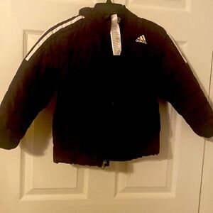 Adidas black coat